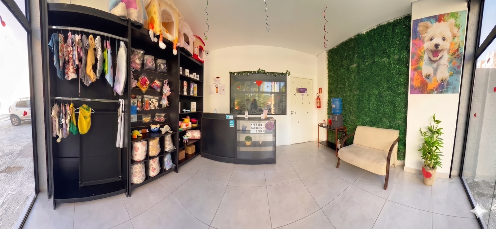Recepção PomPom Pet