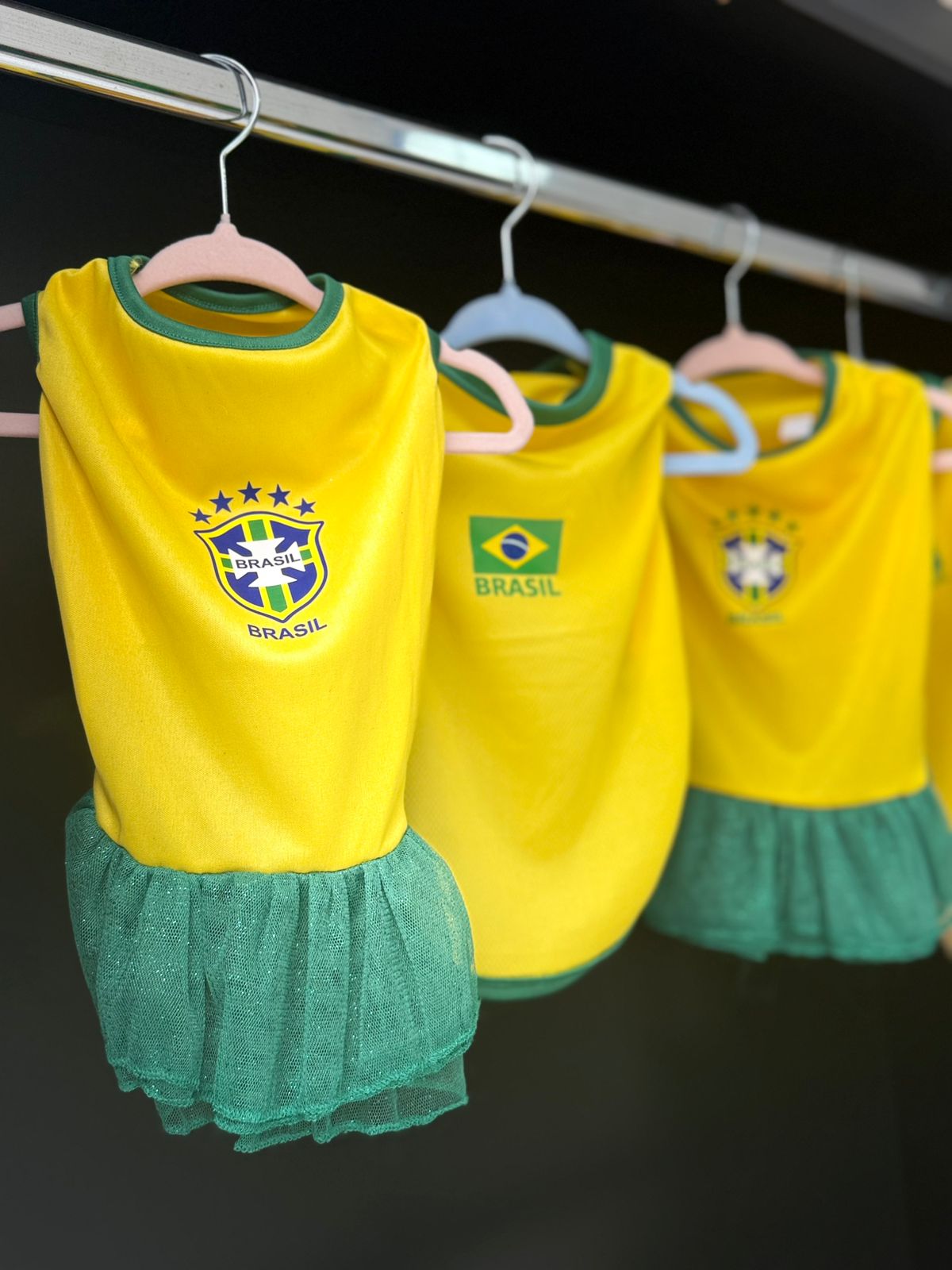 Roupinhas da Copa do Mundo para pets — PomPom Pet